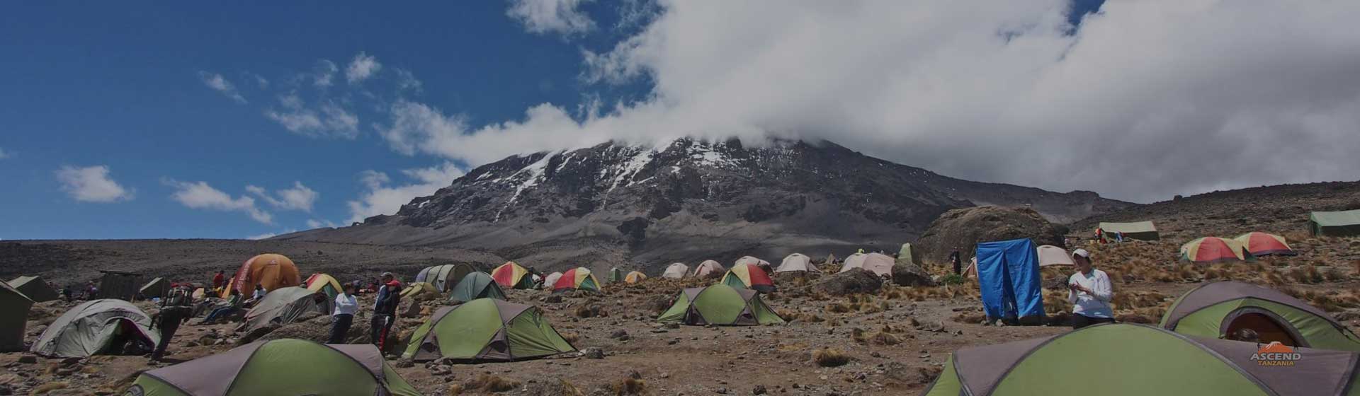9 Days Lemosho Crater Camp Route